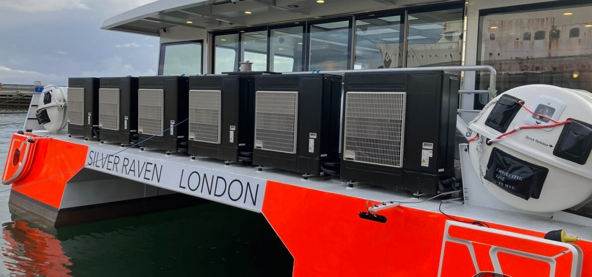 Passenger ferry cooling system